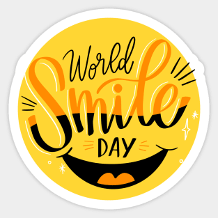 smile day Sticker